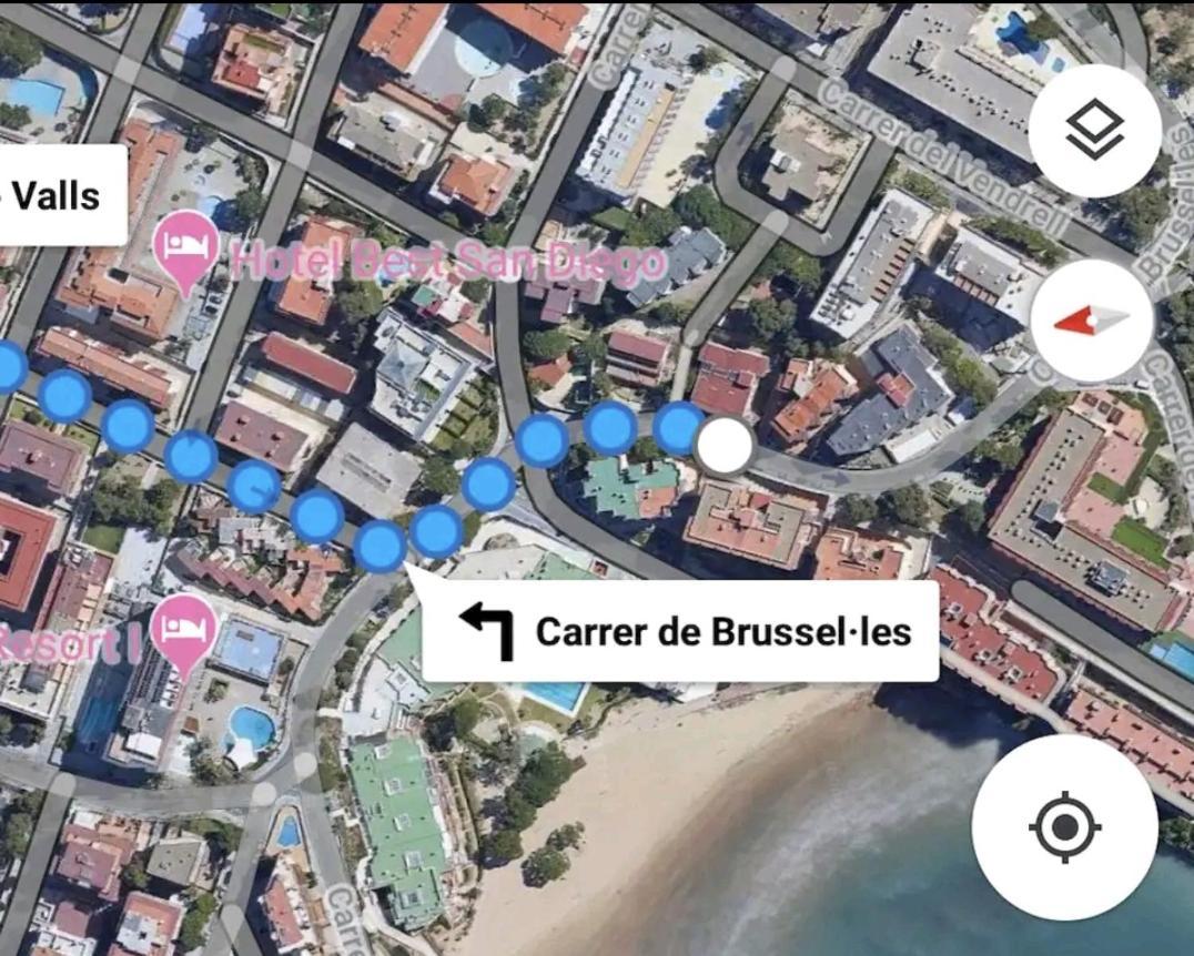Apartamento Segunda Linea De La Playa Capellan Σαλού Εξωτερικό φωτογραφία